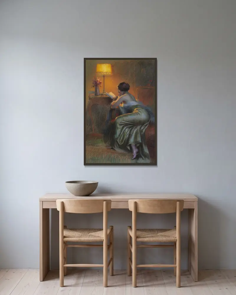 Román, Delphin Enjolras v rámu na stěně