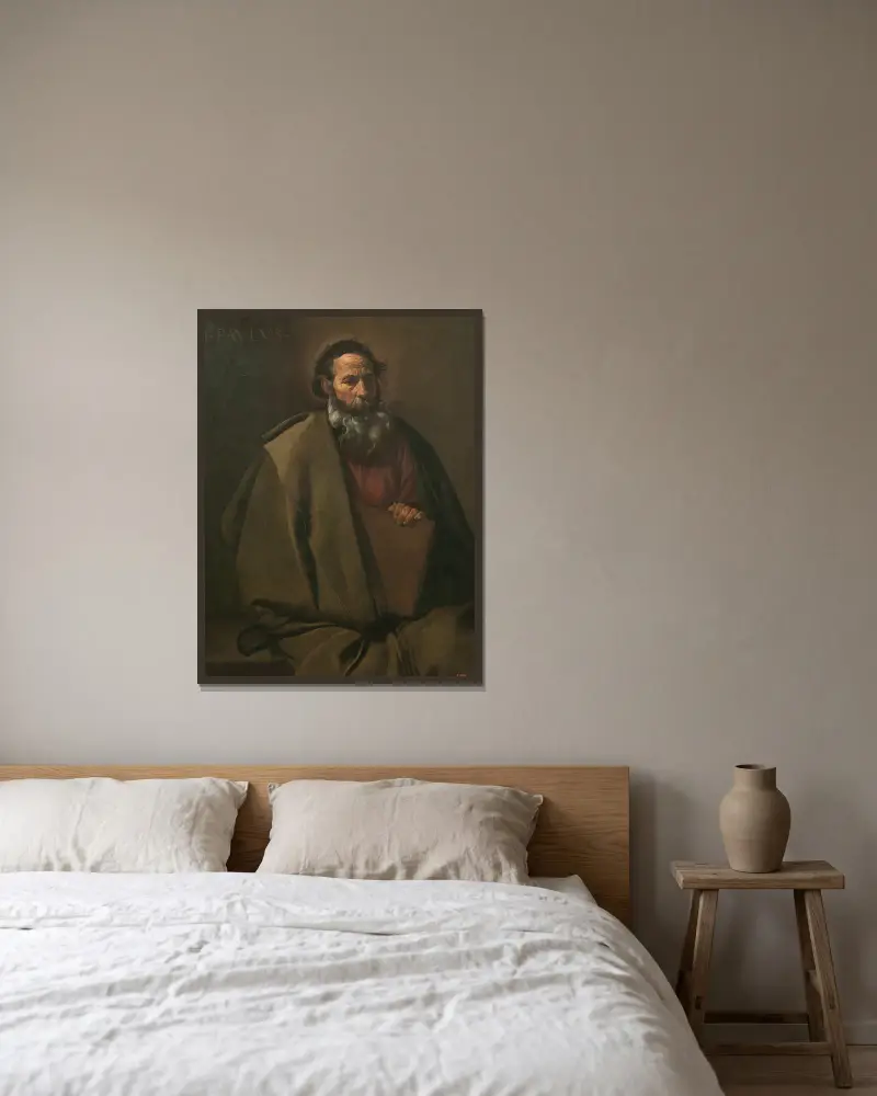Svatý Pavel, Diego Velázquez v rámu na stěně