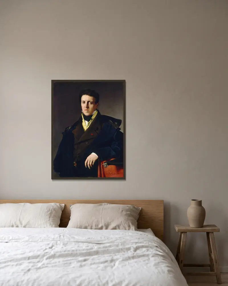 Marcotte d’Argenteuil, Jean Auguste Dominique Ingres w ramie na ścianie