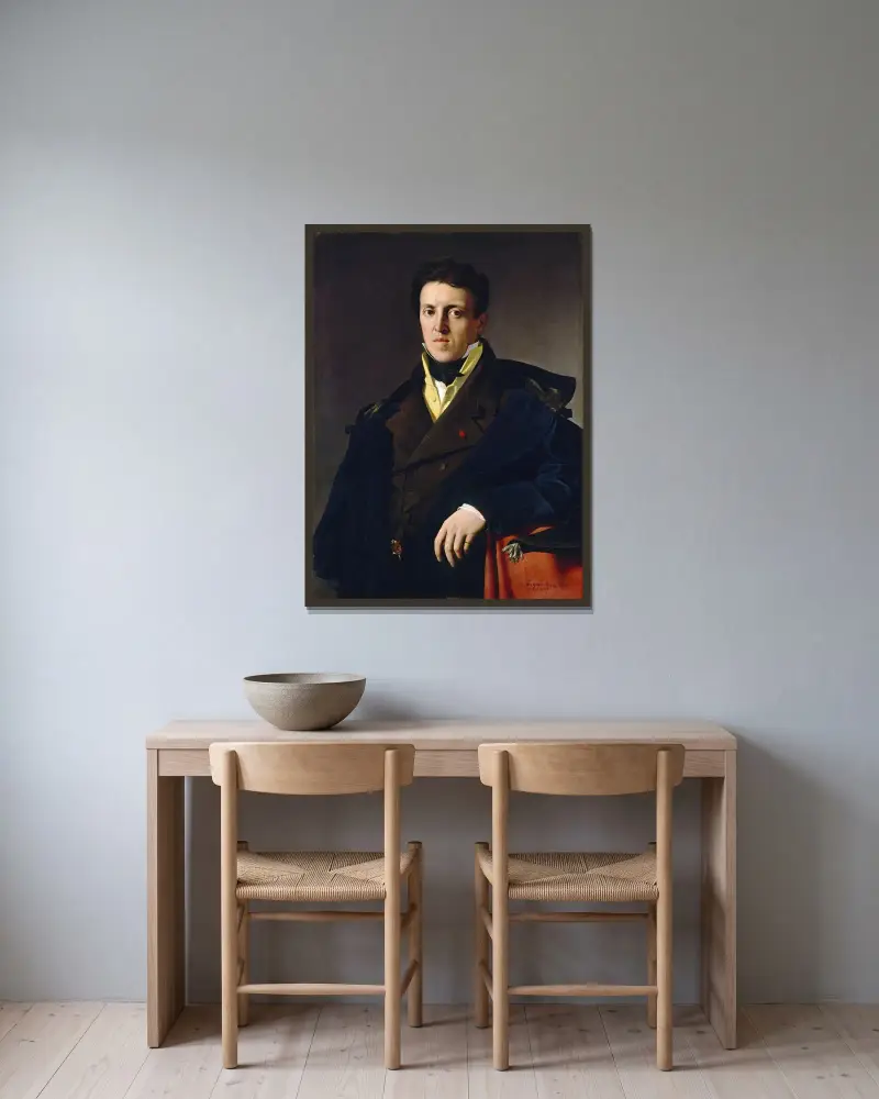 Marcotte d’Argenteuil, Jean Auguste Dominique Ingres w ramie na ścianie