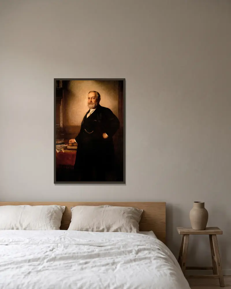 Benjamin Harrison – Nr. 1, Eastman Johnson w ramie na ścianie