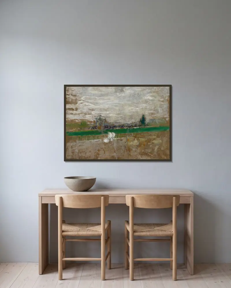 Dostihové závodiště, Édouard Vuillard v rámu na stěně