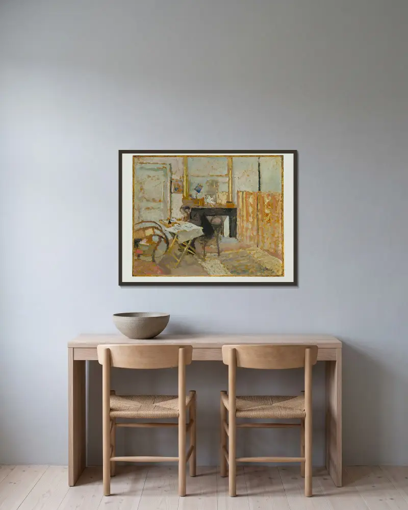 Ker-Xavier Roussel, Édouard Vuillard v rámu na stěně