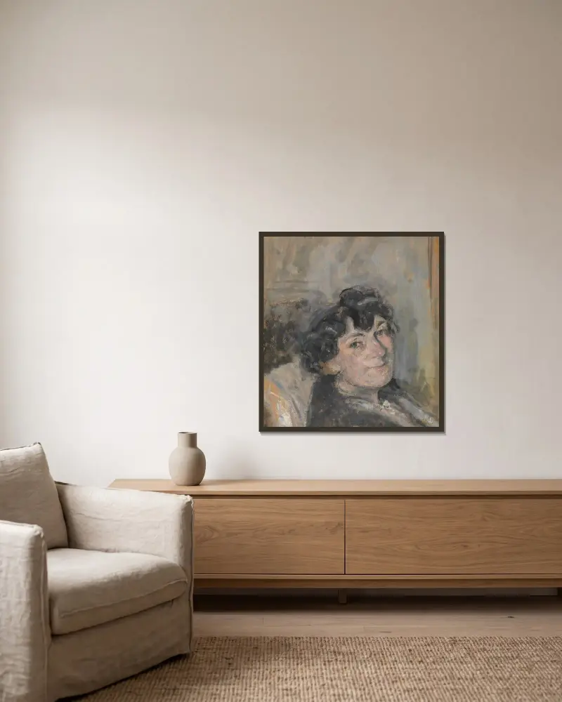 Lucy Hessel, Édouard Vuillard v rámu na stěně