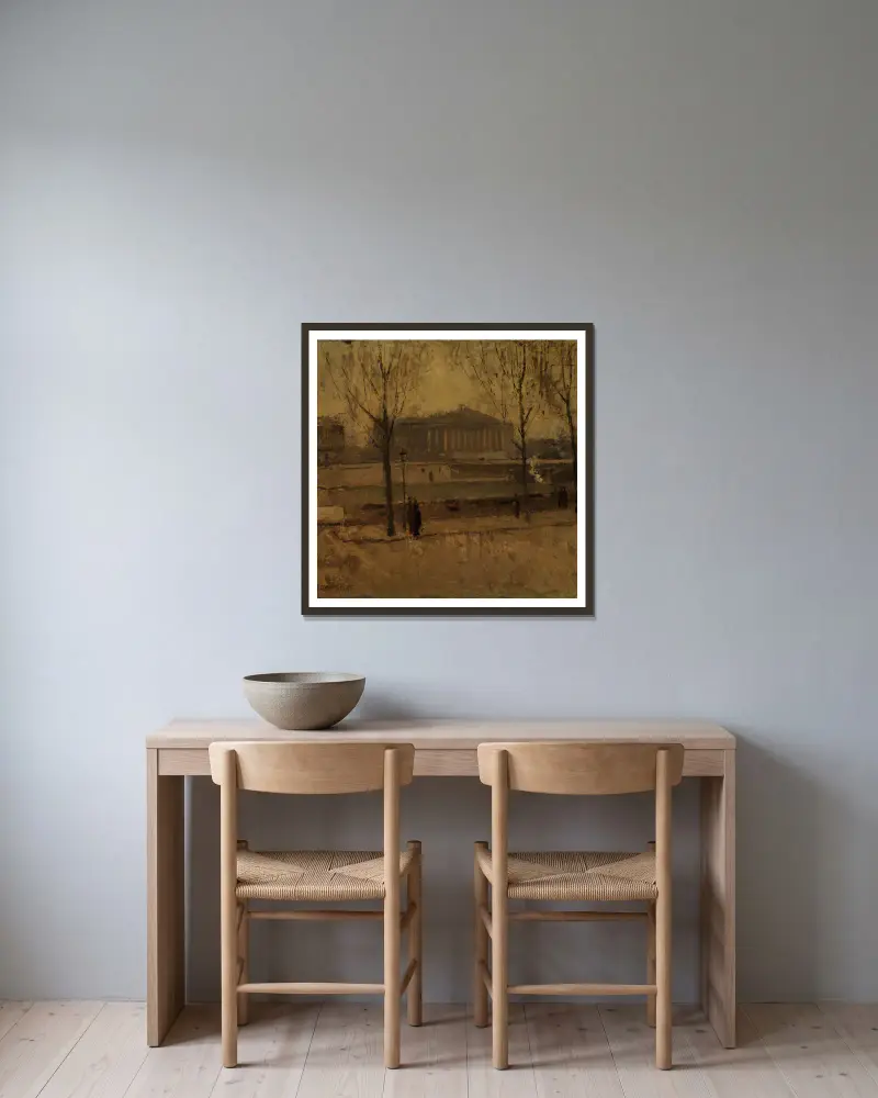 Chambre des Députés Nr. 1 von Frank Edwin Scott gerahmt an einer Wand