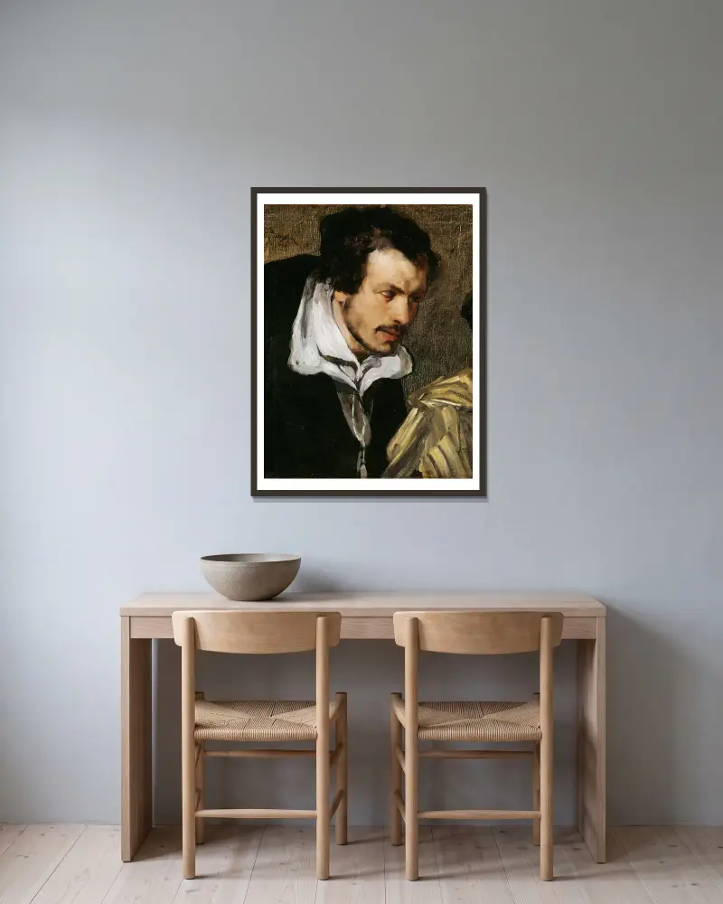 Didrik Slagheck, Eilif Peterssen v rámu na stěně