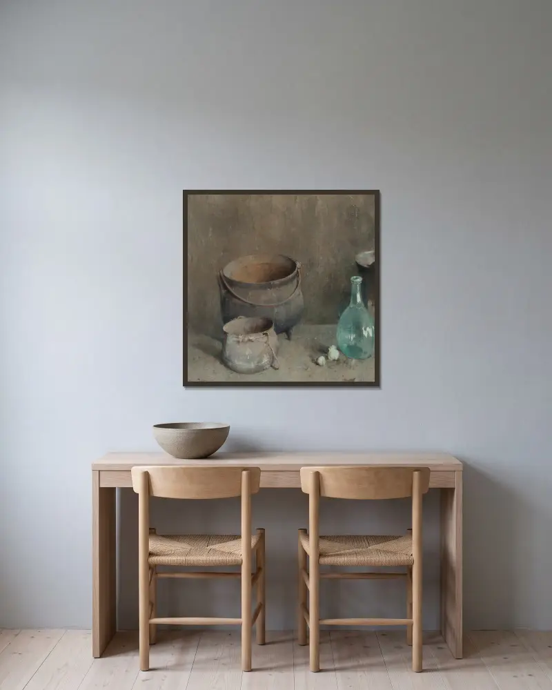Hearthstone, Emil Carlsen w ramie na ścianie