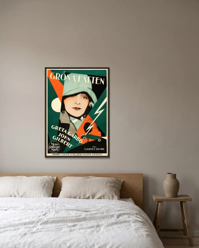 A Woman of Affairs von Eric Rohman gerahmt an einer Wand