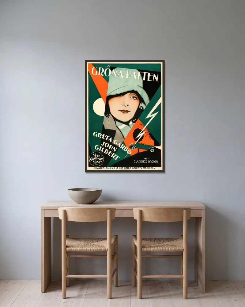 A Woman of Affairs von Eric Rohman gerahmt an einer Wand