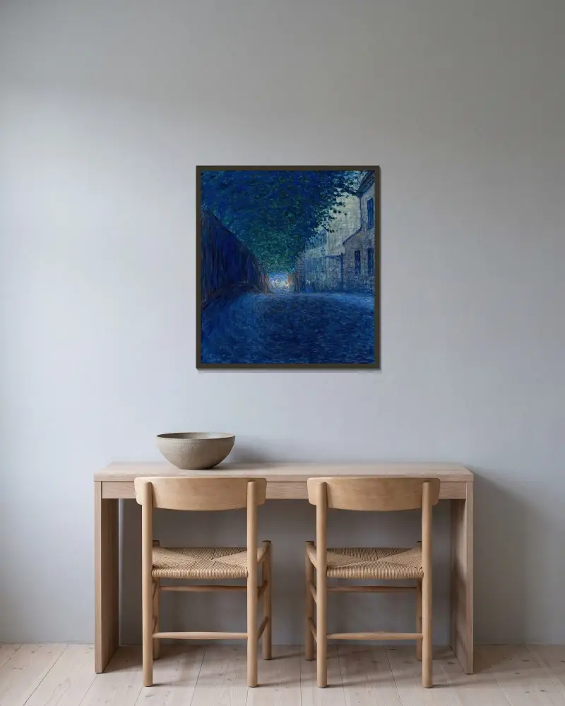 At Dusk, Eugène Jansson w ramie na ścianie