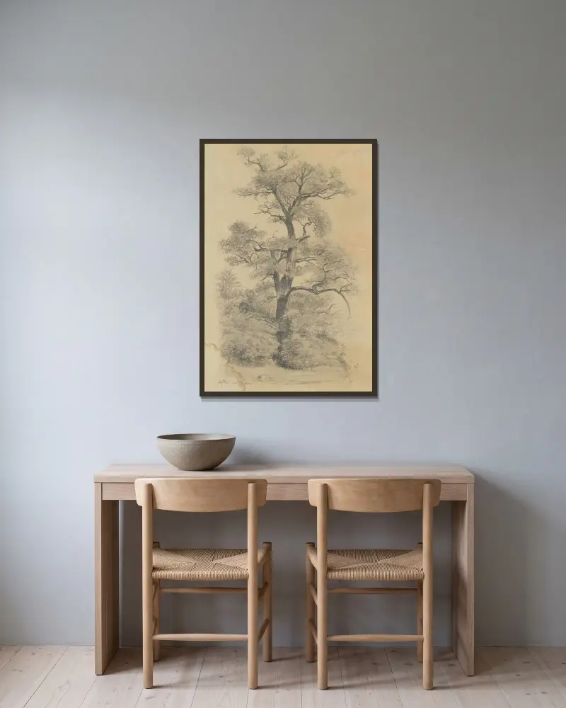 From Nature, Eugène Jansson w ramie na ścianie