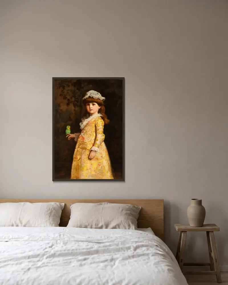 Ptaki miłosne („Une Grande Dame”), Sir John Everett Millais w ramie na ścianie