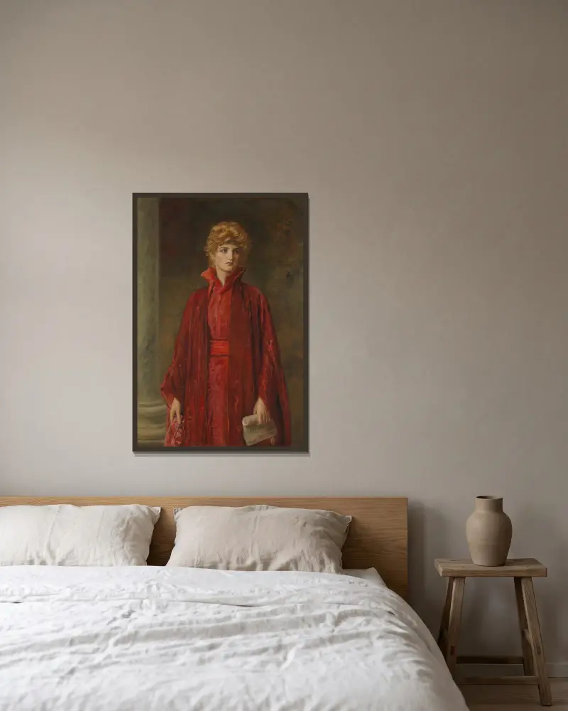 Portia, Sir John Everett Millais w ramie na ścianie