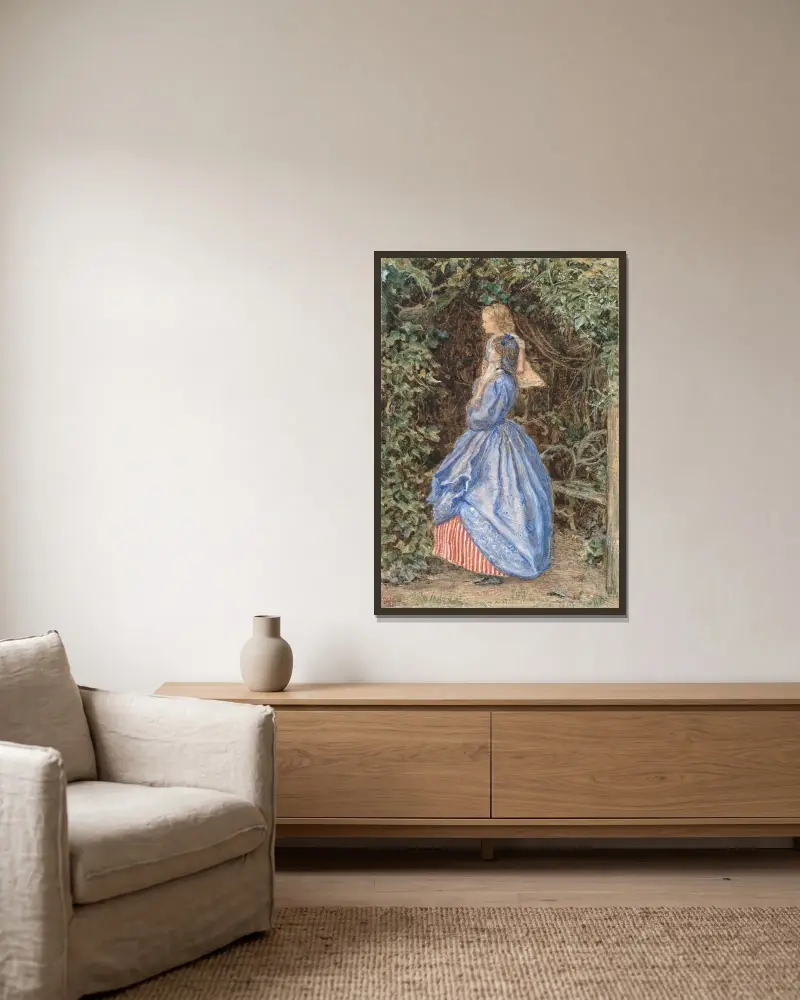 Wiosna, Sir John Everett Millais w ramie na ścianie