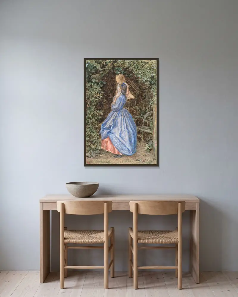 Wiosna, Sir John Everett Millais w ramie na ścianie