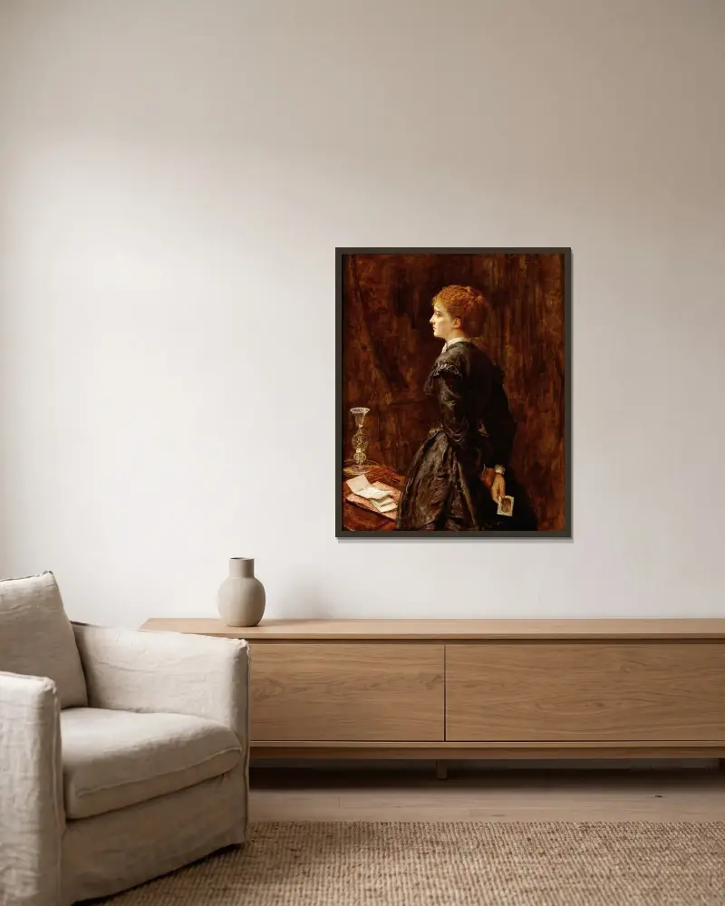 Tak czy nie?, Sir John Everett Millais w ramie na ścianie