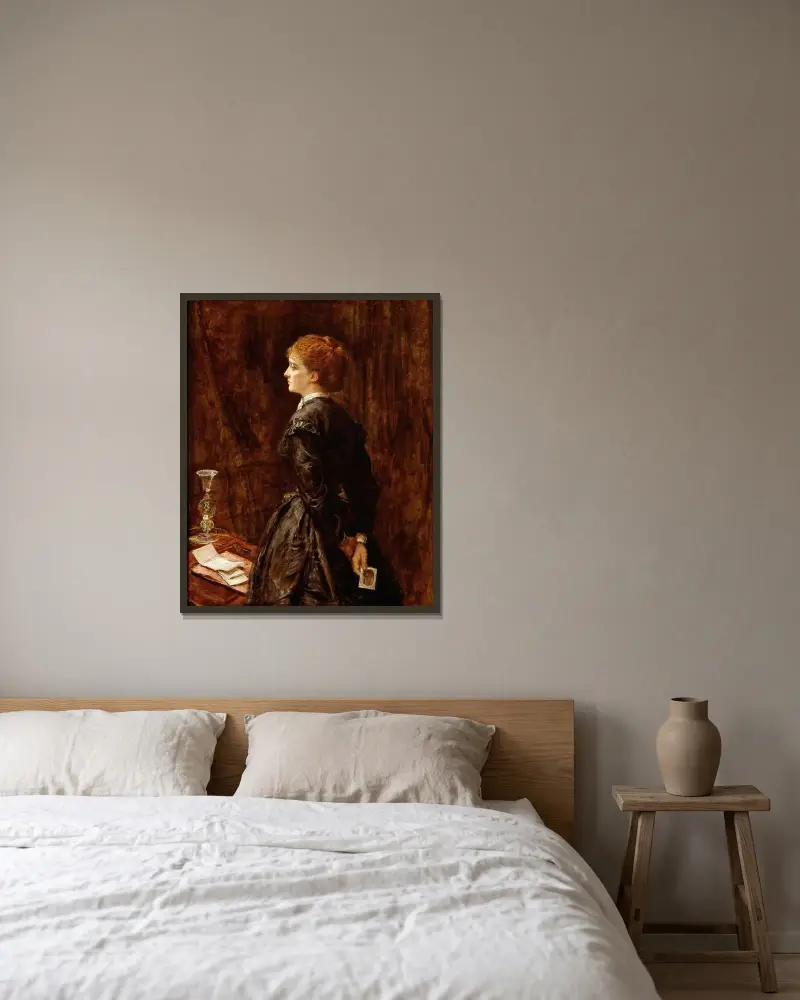 Tak czy nie?, Sir John Everett Millais w ramie na ścianie