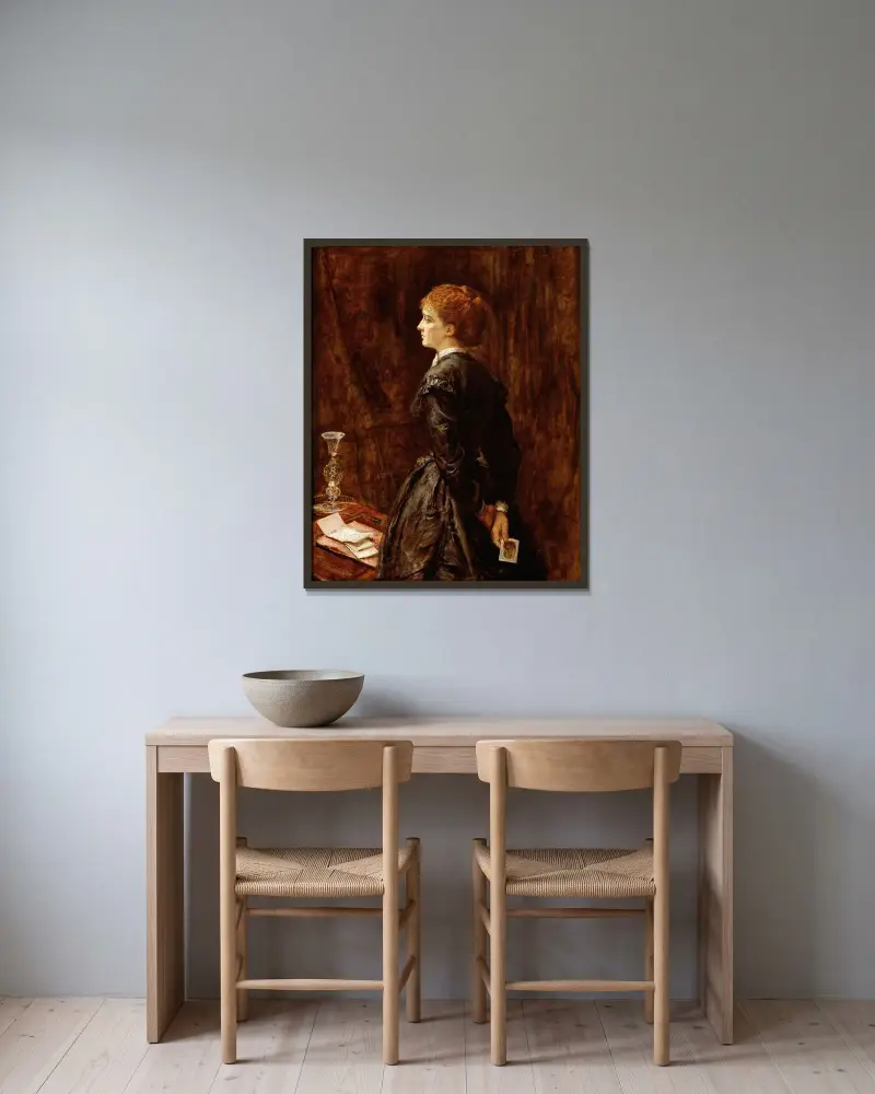 Tak czy nie?, Sir John Everett Millais w ramie na ścianie