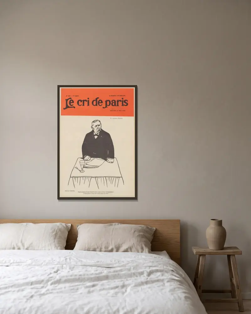 Nationaliste-libéral-republicain-conservateur-independant. L’Union dans le pays par l’Union dans les votes! von Félix Vallotton gerahmt an einer Wand