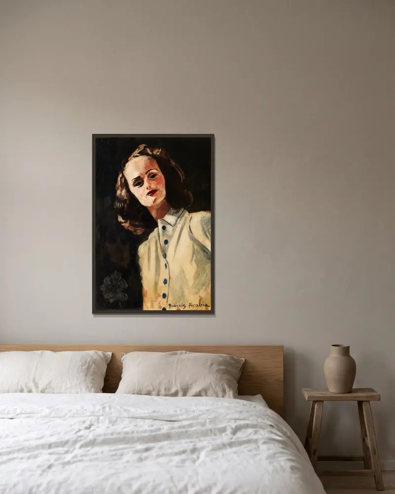 Odboj, Francis Picabia v rámu na stěně