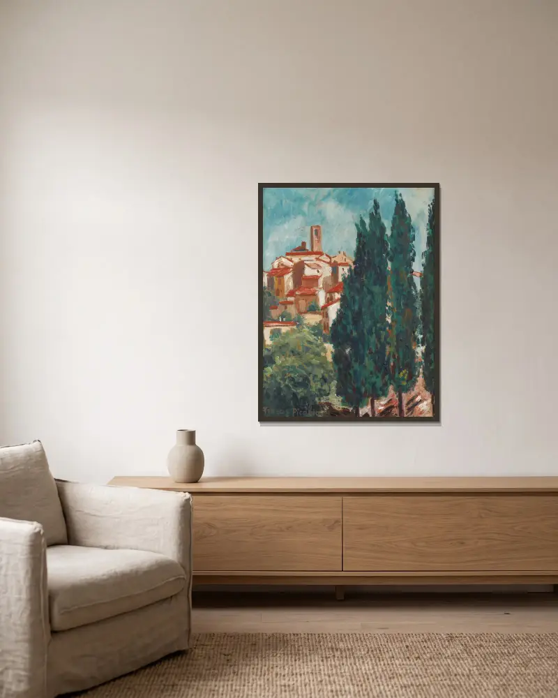 Ohne Titel – Nr. 2 von Francis Picabia gerahmt an einer Wand