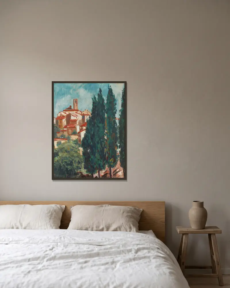 Ohne Titel – Nr. 2 von Francis Picabia gerahmt an einer Wand
