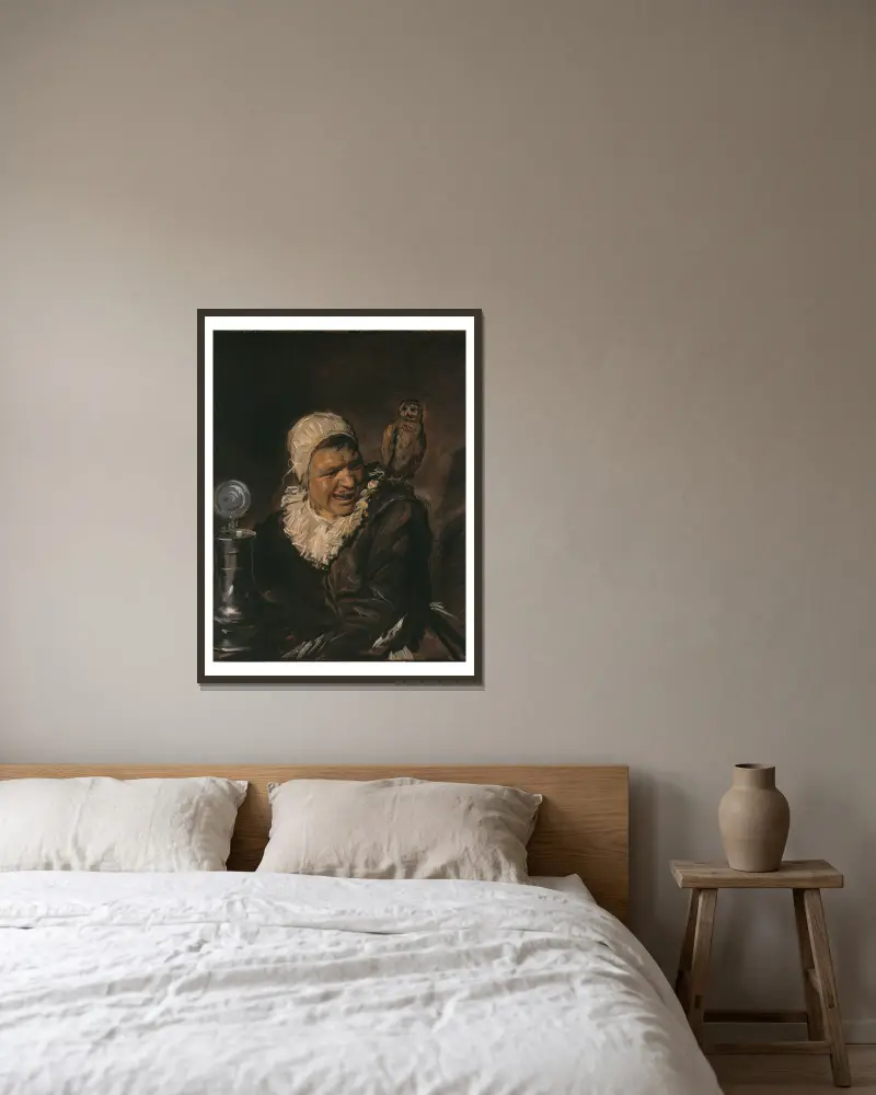 Malle Babbe, Frans Hals v rámu na stěně
