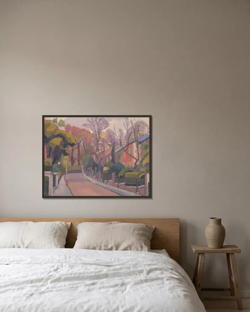 Cambrian Road, Richmond, Spencer Frederick Gore w ramie na ścianie