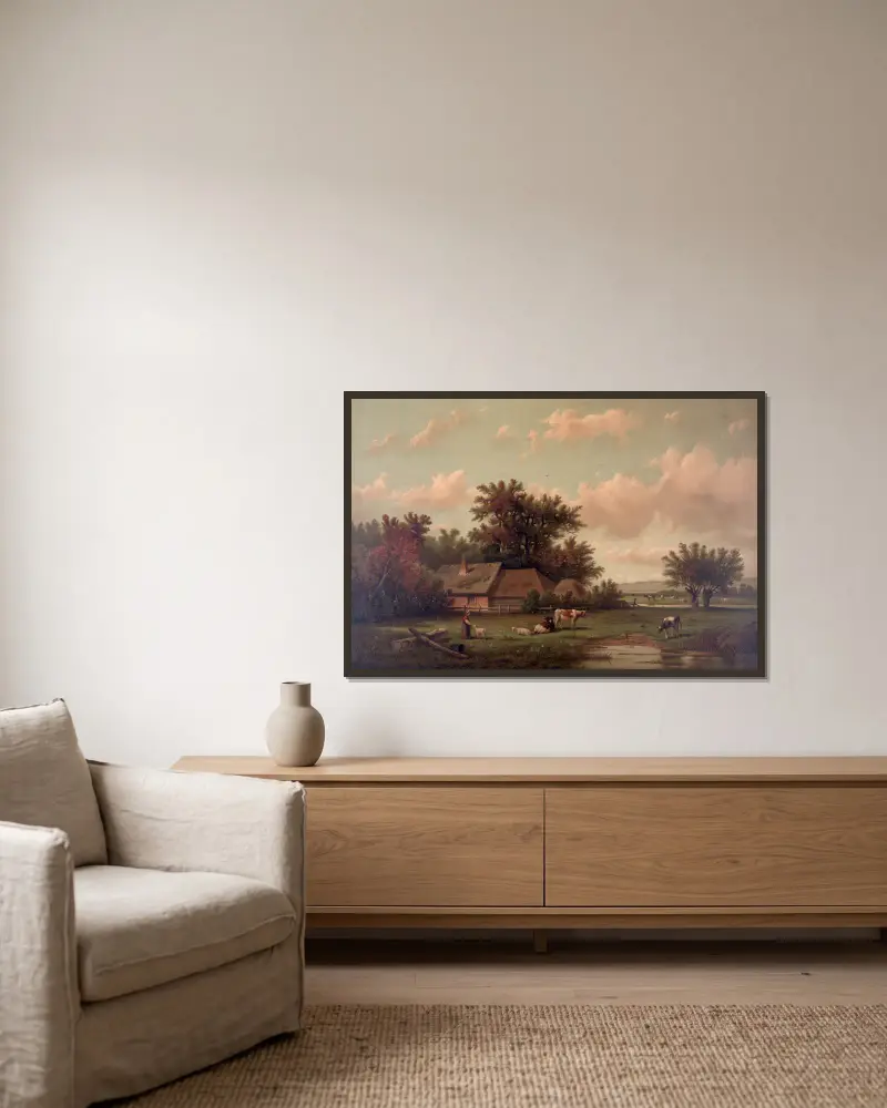 Home sweet home von James Fuller Queen gerahmt an einer Wand