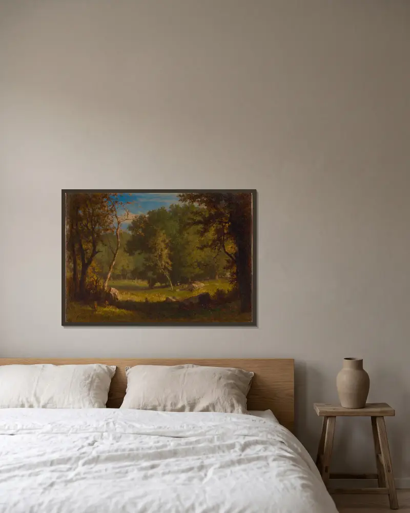 Ziemia elfów, George Inness w ramie na ścianie