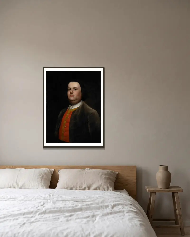 James Stanley von George Stubbs gerahmt an einer Wand