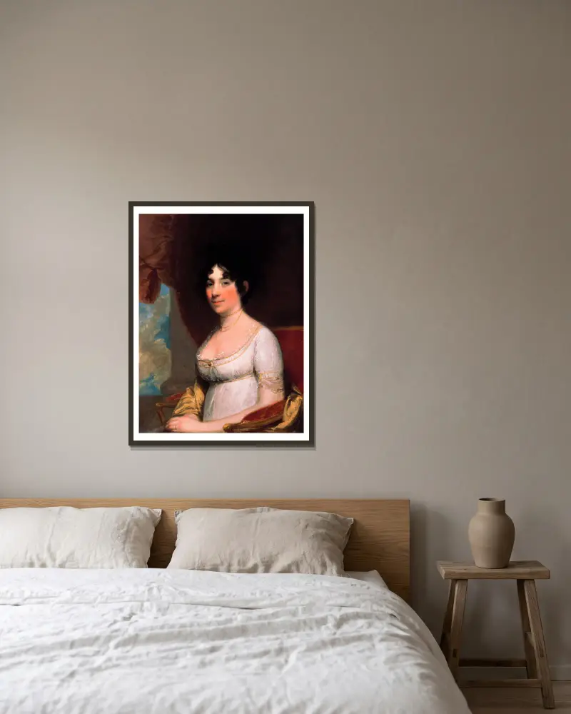 Dolley Payne Madison (Mrs. James Madison), Gilbert Stuart w ramie na ścianie