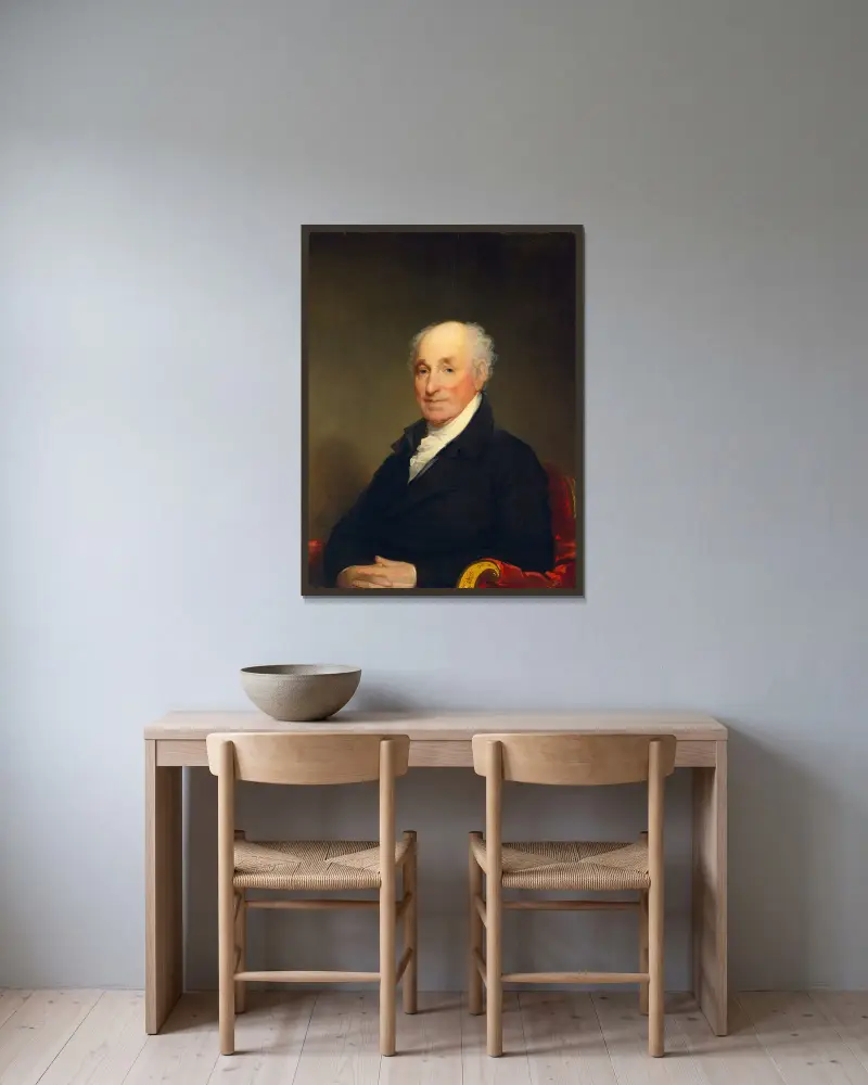 Generał Amasa Davis, Gilbert Stuart w ramie na ścianie