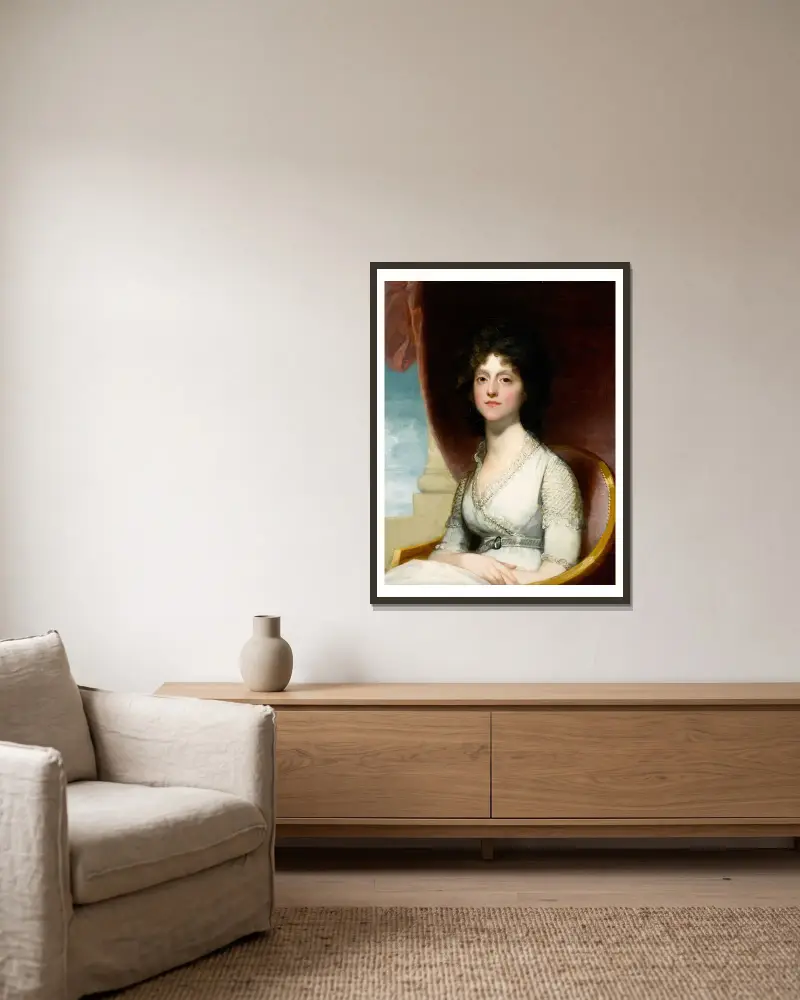 Marianne Ashley Walker, Gilbert Stuart v rámu na stěně