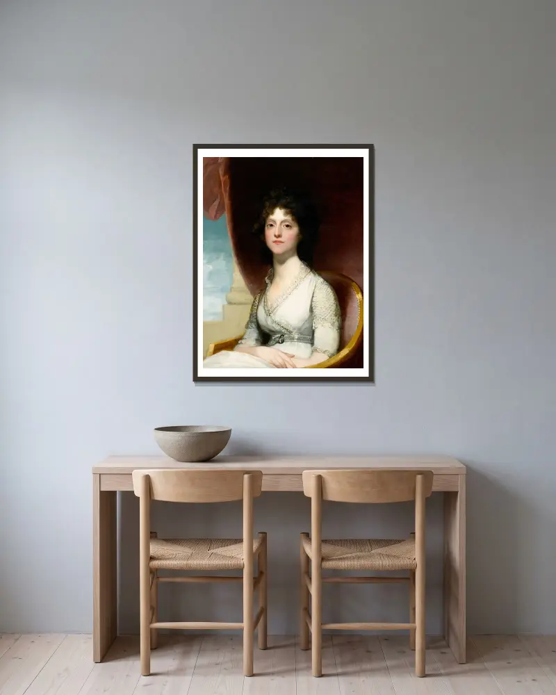 Marianne Ashley Walker, Gilbert Stuart v rámu na stěně
