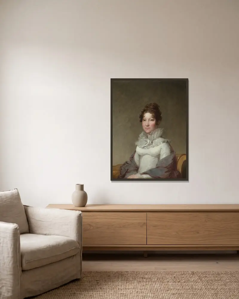 Mary Campbell Stuart, Gilbert Stuart w ramie na ścianie