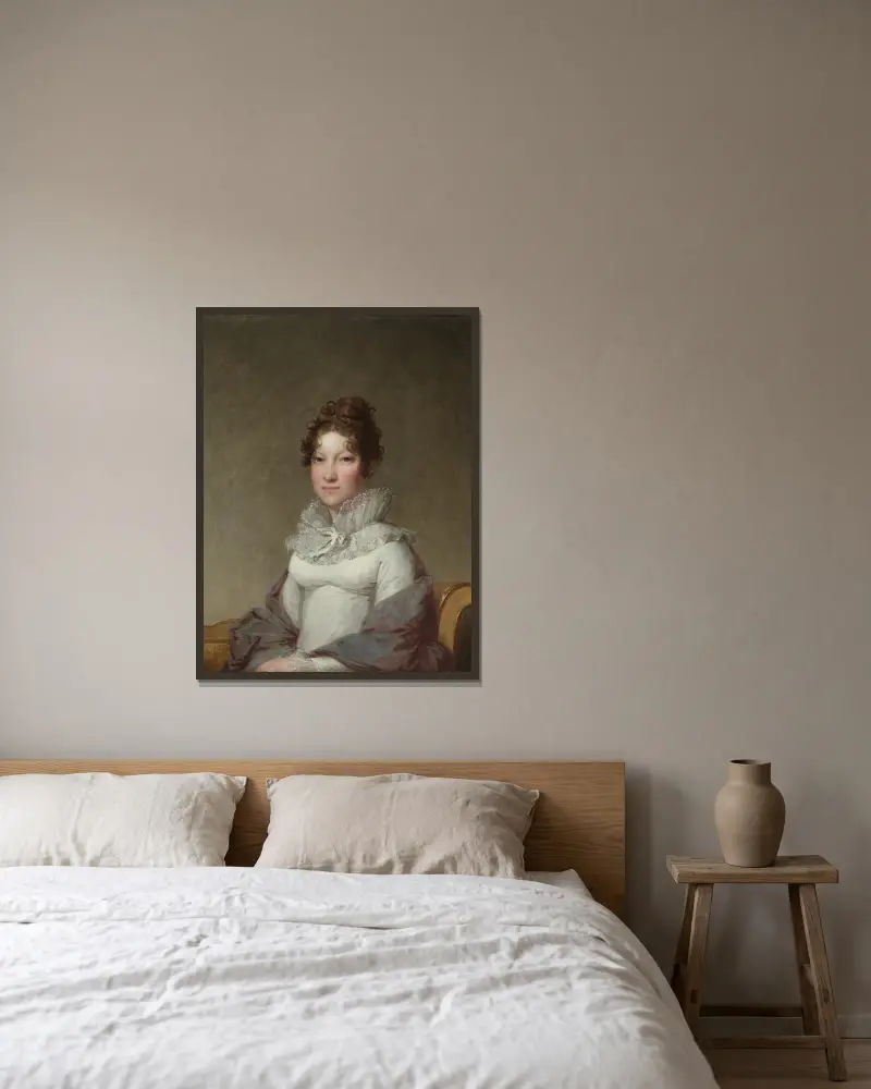Mary Campbell Stuart, Gilbert Stuart w ramie na ścianie