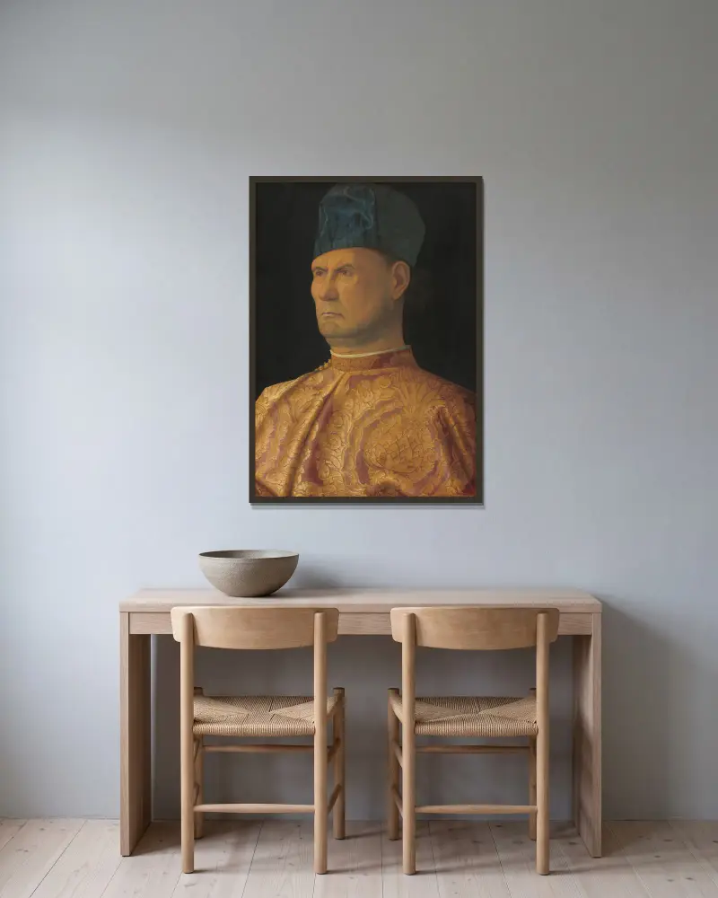Giovanni Emo, Giovanni Bellini w ramie na ścianie