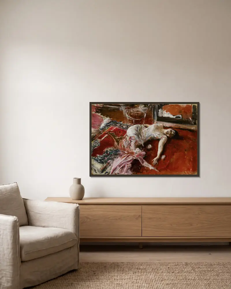 Ekstaza, Giovanni Boldini w ramie na ścianie