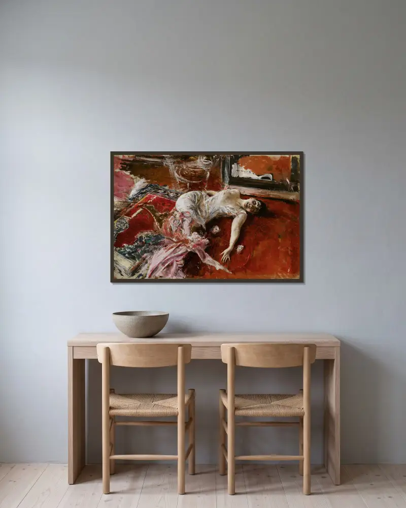 Ekstaza, Giovanni Boldini w ramie na ścianie