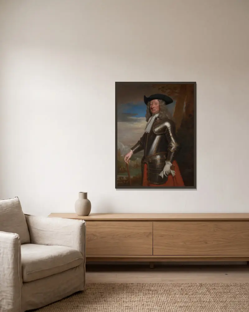 Henry Portman Seymour von Sir Godfrey Kneller gerahmt an einer Wand