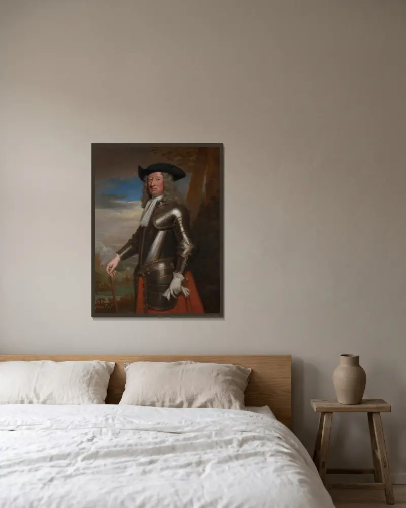 Henry Portman Seymour von Sir Godfrey Kneller gerahmt an einer Wand