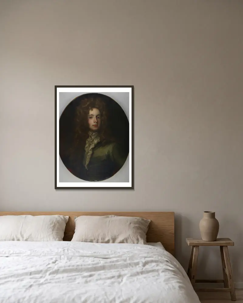 Joseph Addison, Sir Godfrey Kneller v rámu na stěně