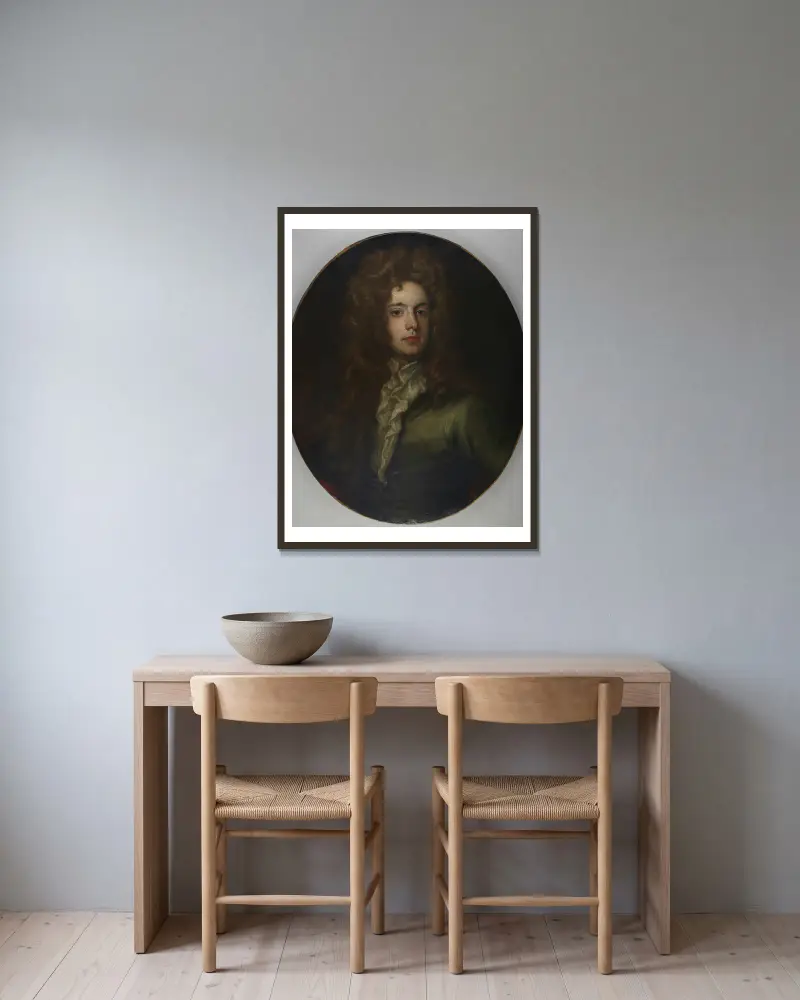 Joseph Addison, Sir Godfrey Kneller v rámu na stěně