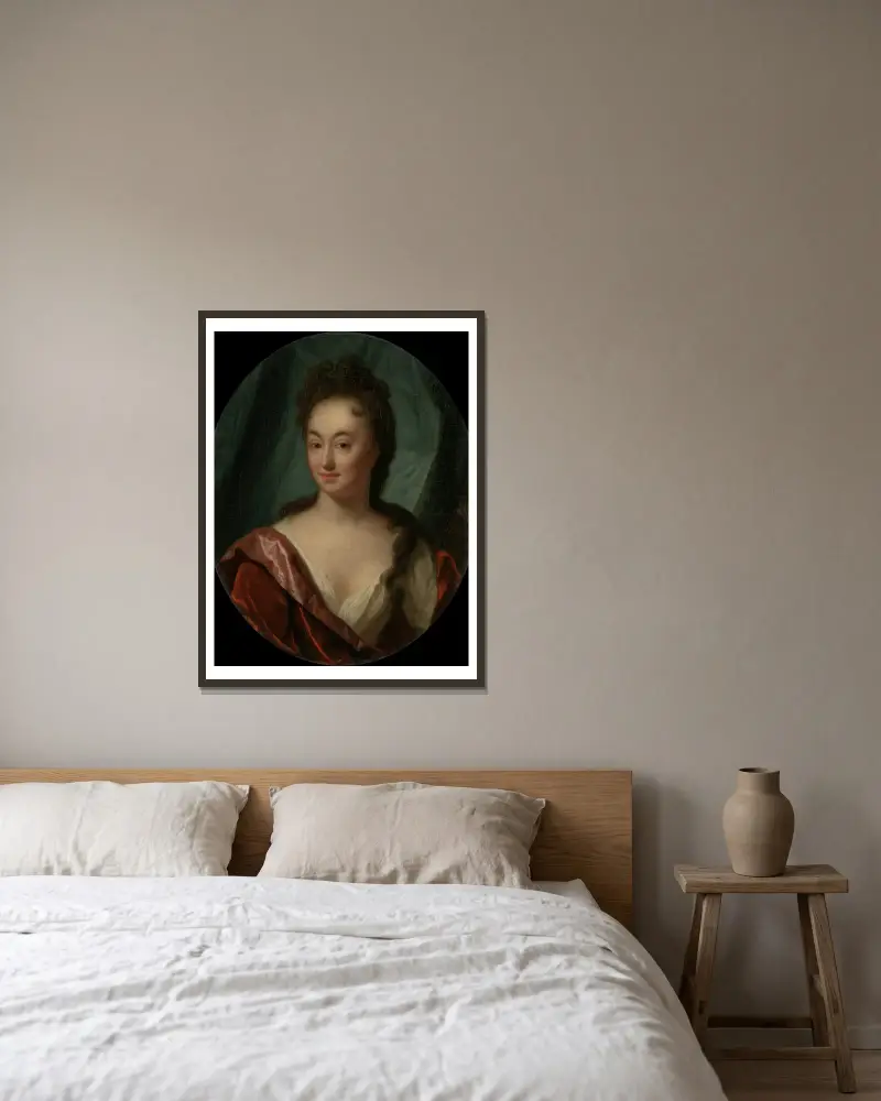 Anna Maria Gool, Godfried Schalcken v rámu na stěně