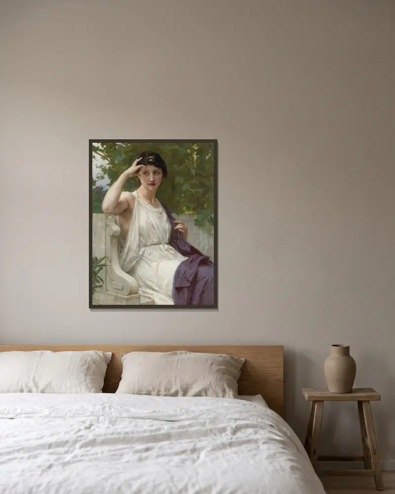 Radosne myśli, Guillaume Seignac w ramie na ścianie