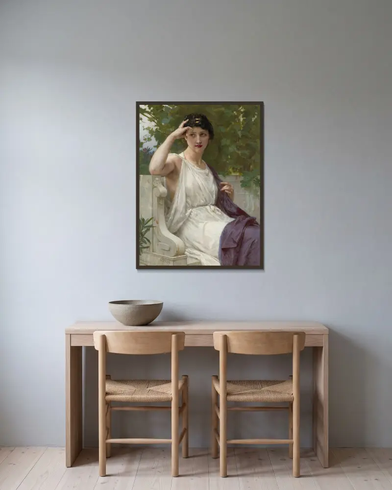Radosne myśli, Guillaume Seignac w ramie na ścianie