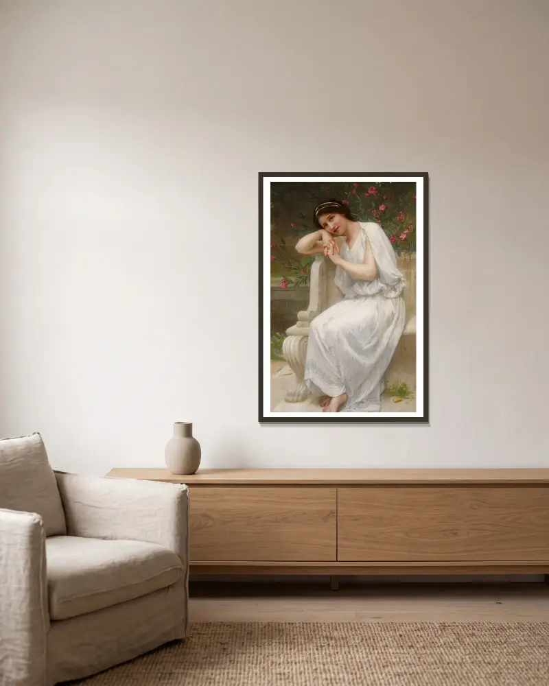Polyhymnia, Guillaume Seignac w ramie na ścianie