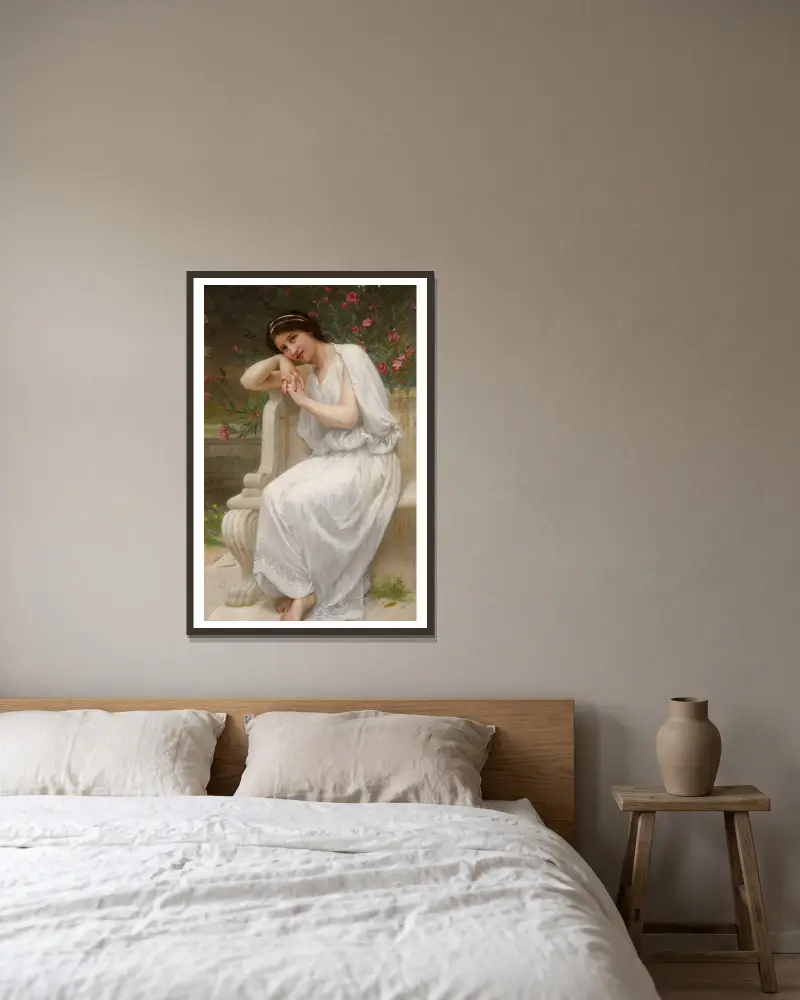 Polyhymnia, Guillaume Seignac w ramie na ścianie