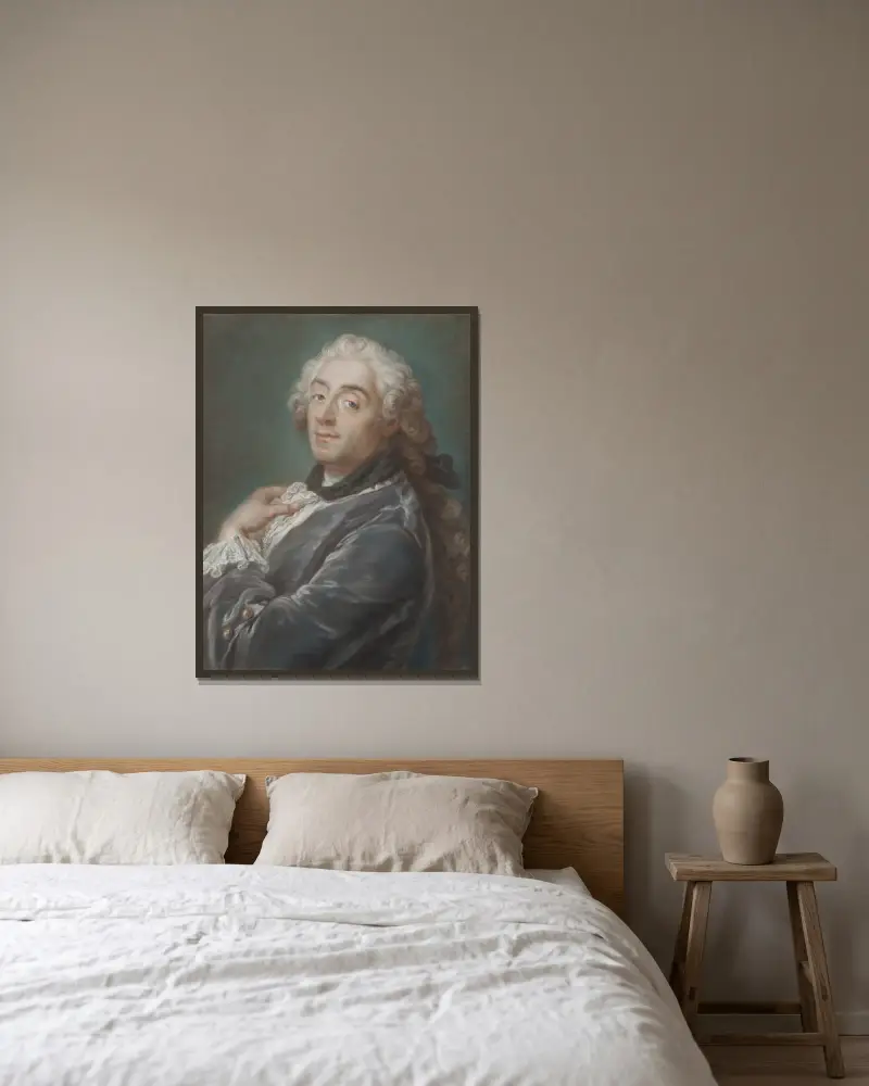 François Boucher von Gustaf Lundberg gerahmt an einer Wand